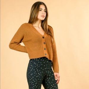 New Knotsisters Crop Cardigan